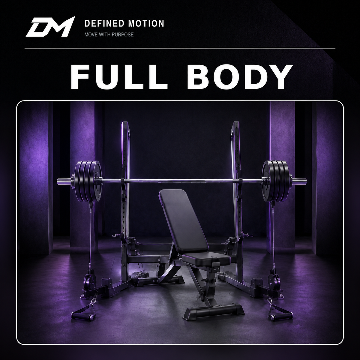 DEFINED MOTION – Full Body Trainingsplan